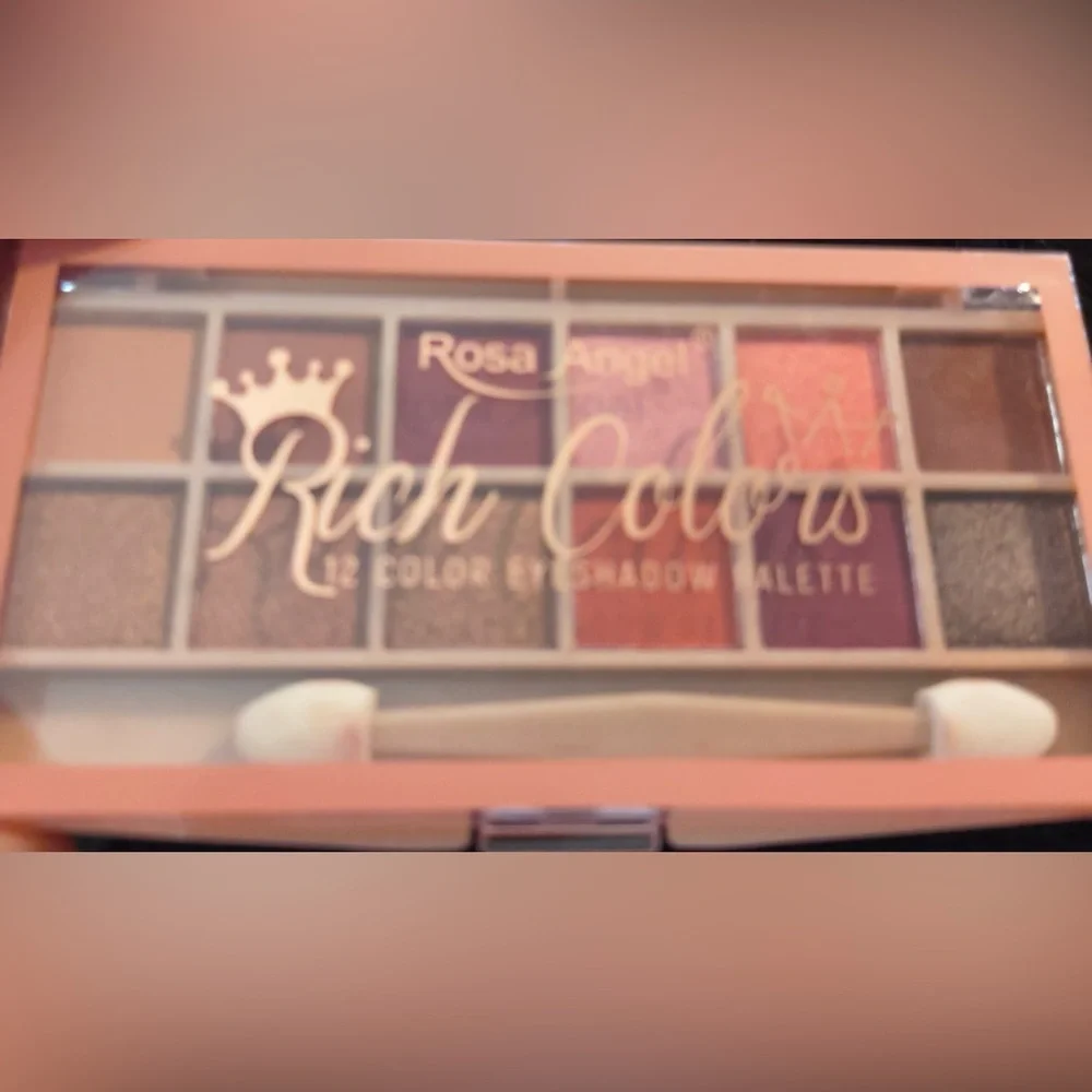 Rosa Angel Rich Colors 12-color eyeshadow palette Women’s makeup